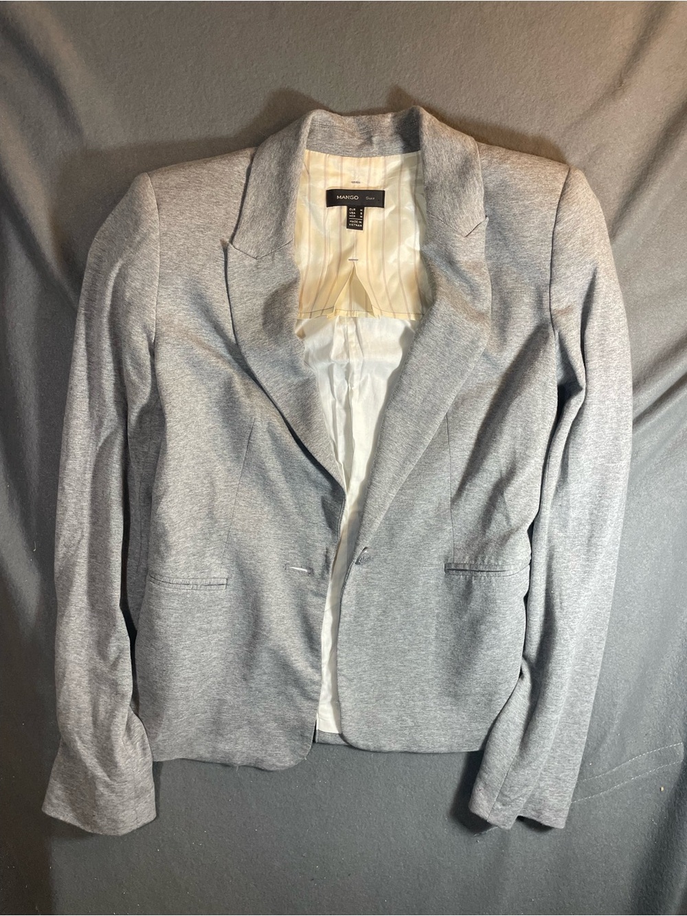 MANGO Suit Women’s tailored knit blazer